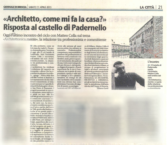 articolo giornale brescia